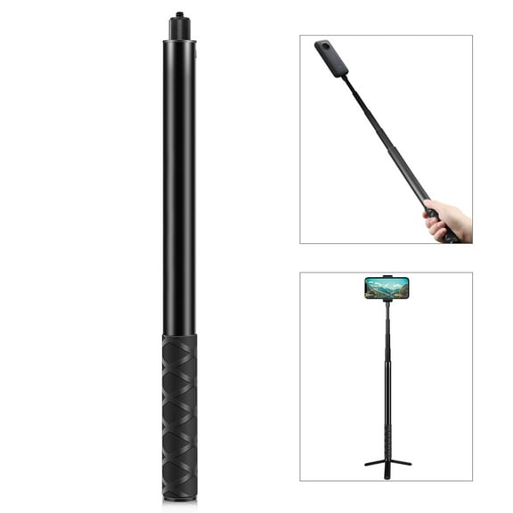 PULUZ 150cm Metal Selfie Stick Monopod  for Insta360 One RS / X2 / X3 / X4