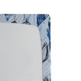 thumbnail image 3 of Ambesonne Floral Fitted Sheet, Blossoming Flowers Aquatic, Twin Size, Sea Blue and Soft Blue, 3 of 5