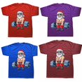 thumbnail image 3 of Camisetas divertidas de Papá Noel para levantamiento de pesas, gimnasio de Navidad, Deadlift, ropa informal de algodón con gráfico, camiseta de manga corta para regalos de cumpleaños, 3 of 4