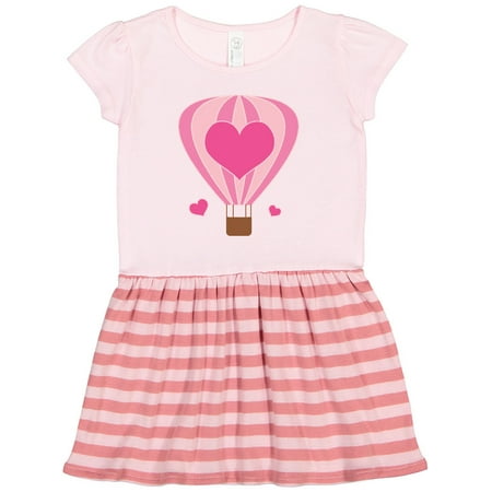 

Inktastic Valentine Hot Air Balloon Gift Toddler Girl Dress