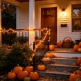 thumbnail image 6 of Cadancy Halloween String Lights Chain Link LED Garland Indoor Outdoor Decor, Spooky Ambient Lighting Haunteds House Party Setup, Battery Operated Festive Decoration for Yard Porch Garden, 6 of 6