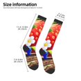 thumbnail image 2 of Rocae Pikmin Chaussettes de compression Décontractées pour Femmes Hommes Bas Contrastés, 2 of 6
