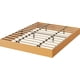 thumbnail image 4 of |1858|elevate your dormitorio tamaño completo size wood platform marco de cama-minimalist design con slat support no box spring required fácil montaje sturdy & durable orange finish|, 4 of 7