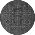 thumbnail image 1 of Ahgly Company Indoor Round Persian Gray Traditional Area Rugs, 6' Round, 1 of 1