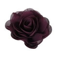thumbnail image 1 of Inteprter Abalorios para perros, flor, perla, gasa, pajarita para gatos, banda elástica, suministros llamativos para mascotas, accesorios de Decoración morado oscuro, 1 of 6