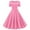 Pink, variant on Babysbule Womens Summer Dresses, Fashion Womens A Line Flare Vintage Dress BowKnot Prom Swing Short Sleeve Polka Dot Printing Party Dress