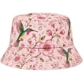 thumbnail image 3 of Basysin Vintage Print Bucket Hat Lightweight Breathable Sun Hat Fashion Wide Brim Fisherman Cap Outdoor Travel Beach Daily Holiday Hat, 3 of 5