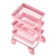 thumbnail image 5 of 4x 1/12 Estante De Almacenamiento De Metal De 3 Capas Para Muñeca Scene Decorativo Sunnimix Estante de almacenamiento de casa de muñecas moderna, 5 of 8