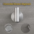thumbnail image 5 of Bathroom Towel Hook Sus 304 Stainless Steel Coat Hook Round Clothes Towel Coat Bathrobe Hook, 5 of 5