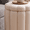 Cream Storage, variant on Better Homes & Gardens Lillian Velvet Tufted Ottoman, Beige