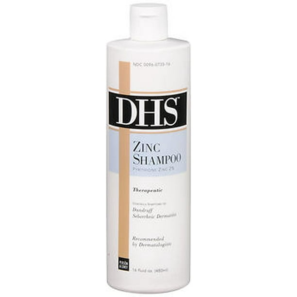 DHS Zinc Shampoo, 16 Fl. Oz.
