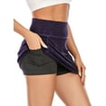 thumbnail image 5 of YouLoveIt Athletic Skirts for Women Tennis Skirts Inner Shorts Athletic Quick-drying Workout Active Tennis Skirts Golf Workout Sports Skirts with Pocket, 5 of 8