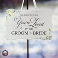 thumbnail image 6 of LifeSong Milestones Wedding Wall Hanging Signs For Ceremony And Reception For Couples - Pick A Seat, 6 of 8