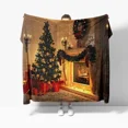 thumbnail image 1 of Couverture à motif de flocon de neige pour garçons et filles, thème de Noël léger, jeté de glouton, arbre de Noël, canapé, lit, canapé, festival, cadeau, 1 of 4