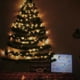 thumbnail image 5 of Bewildely Árbol de Navidad de ramita plana, decoración navideña montada en la pared, árbol de Navidad brillante para Navidad Kits de decoración para fiestas 2m, 5 of 6
