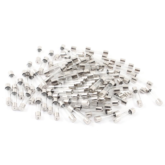 100 Pieza Eléctrico Equipo Piezas 6mm x 30mm Vidrio Tubo Fusibles 15A 250V Unique Bargains fusibles de cartucho