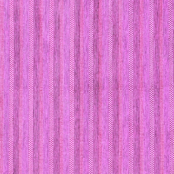 Ahgly Company Indoor Square Abstract Purple Modern Area Rugs, 6' Square