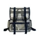 thumbnail image 2 of Mochila transparente con correas reforzadas y bolsillo frontal para accesorios: ideal para la escuela, seguridad y eventos deportivos., 2 of 6