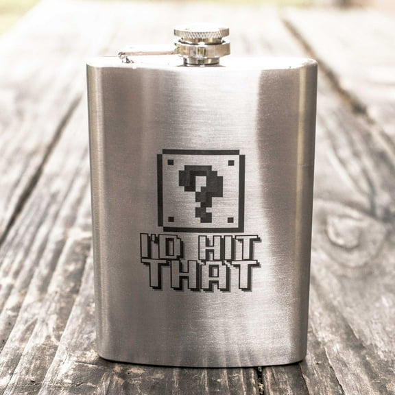 8oz I'd Hit That Flask L1