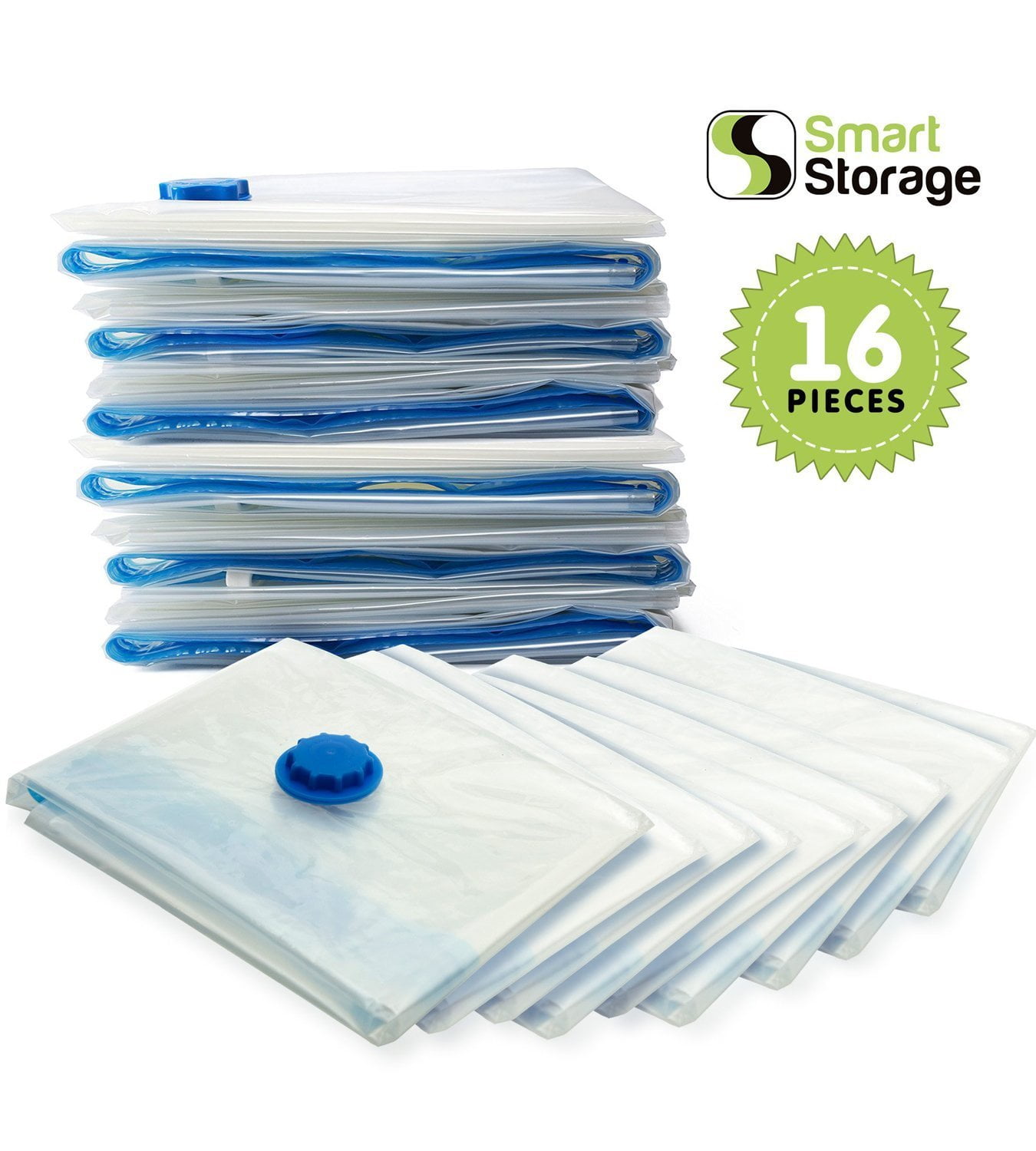 6 Pack：Small Size Vacuum Storage Bags 24x16,85% More Storage