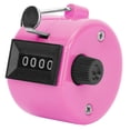 thumbnail image 3 of Handheld Counter, Portable Beautiful Appearance Counter, Durable Stable For Data Statistics Conference Attendance Traffic Flowing Industry Pink, 3 of 8