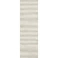 thumbnail image 3 of Surya Ravena Feather Gray/Ivory Striped Rug, 3 of 3