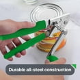 thumbnail image 6 of Commercial Can Opener, UHIYEE Hand Crank Can Opener Manual Heavy Duty with Comfortable Extra-long Handles, Oversized Knob, Large Handheld Can Open Easy for Big Cans, Green, 6 of 14