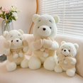 thumbnail image 1 of Winnie the Pooh de Disney de 25/35/50cm, juguete de peluche, bonito muñeco de dibujos animados con relleno de animales, regalo de cumpleaños de invierno para niños y niñaszhangmengyawhite+35cm zhangmengya unisex, 1 of 2