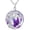 Butterfly Purple, variant on JKR Butterfly Necklace for Women 925 Sterling Silver Tree of Life Butterflies Dragonfly Hummingbird Pendant Necklaces Crystal Jewelry Anniversary Birthday Gift for Her