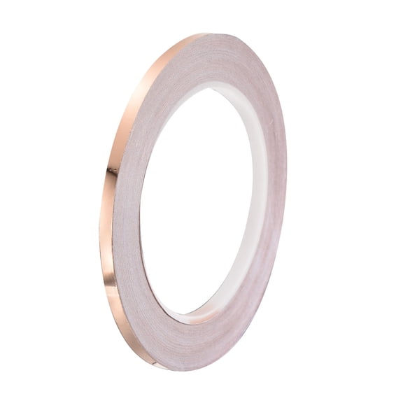 Copper Foil Tape 0.2 Inch x 27 Yards 0.05 Thick Single Sided for Electronic