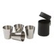 thumbnail image 1 of Snap Cups - Snapsglas - 4-Pack Rostfritt Stål Silver, 1 of 1