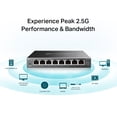 thumbnail image 3 of Conmutador Ethernet TP-Link TL-SG108S-M2 de 8 puertos Multi-Gigabit 2.5G, 3 of 7