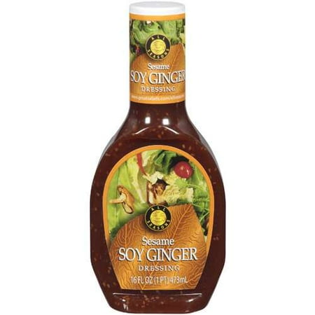 All Seasons: Sesame Soy Ginger Dressing, 16 Fl Oz