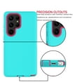 thumbnail image 5 of Tekcoo Case for Samsung Galaxy S23 Ultra 6.8", Case Cover for Galaxy S23 Ultra,Shockproof Heavy Duty Hard Plastic & Rubber Rugged Bumper 3-in-1 Case Cover - Mint, 5 of 6