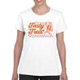 thumbnail image 2 of Officially Licensed Tootsie Roll Long Lasting Tasty Treat Women's T-shirt, 2 of 3
