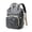 Gris Foncé, variante sur Riwcyla Sac à Couches Portable Grande Capacité, Sac d'Allaitement de Voyage Résistant Sac pour Maman avec Port de Chargement USB Sangles pour Poussette 3 Poches Thermiques pour Bouteilles