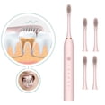 thumbnail image 4 of Cepillo de dientes eléctrico para niños Colcomx cepillo sónico automático Rosado, 4 of 6