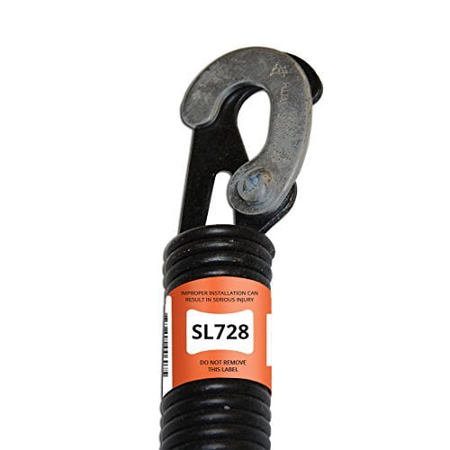 SL728 28-Inch Lock-End Garage Door Extension Spring (.177" #7 Wire)