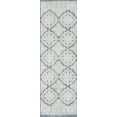 thumbnail image 3 of Transitional 2x8 Area Rug (2'3'' x 7'3'') Floral Blue, Cream Indoor Runner Easy to Clean, 3 of 8