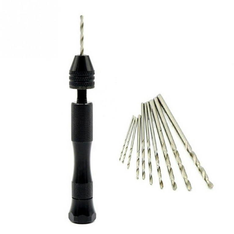 1PC Hand Drill for Jewelry Making Pin Drill Pin Vise Hand Drill Bits Hand  Tools