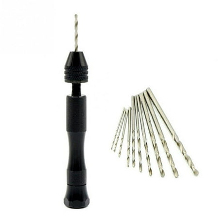 

JunDanmall Mini Hand Drill Twist Jewelry Making Maker Hobby Crafts Drilling Hole DIY Tool