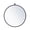 Black, variant on Midcentury Modern Metal Frame Round Mirror With Decorative Hook 21" In White