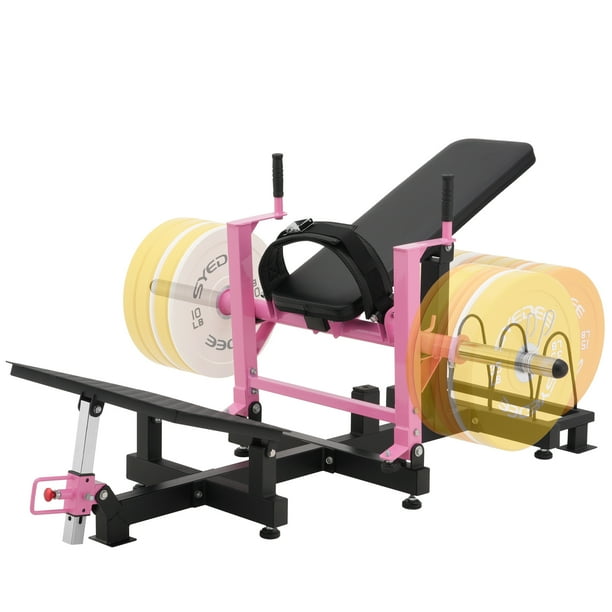 syedee Glute Bridge Machine, Heavy Duty PlateLoaded Hip Thrust Machine