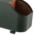 thumbnail image 6 of AMLESO Auto Seat Back Organizer Tissue Holder Car Organizer Road Trips with Hooks Hanger Car Tissue Holder Backseat Water Cup Holder Green, 6 of 7