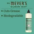 thumbnail image 5 of Mrs. Meyer’s Clean Day Liquid Dish Soap, Basil, 16 ounce bottle (Pack of 3), 5 of 8