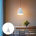 thumbnail image 2 of Lámpara colgante LED moderna Sunnimix para cocina Sala de estar Hogar Pub Color blanco Hierro con cable largo, 2 of 8