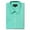 Aqua, variant on Men's Regular Fit Short Sleeve Button Down Dress Shirts