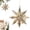 A1, variant on olkpmnmk Transparent Glitter Dusted 3D Star Christmas Hanging Ornament, Fine Glitter Acrylic Multi Point Star Pendant, Small Decorative Hanging Charm for Xmas Tree, Christmas Tree Decorations
