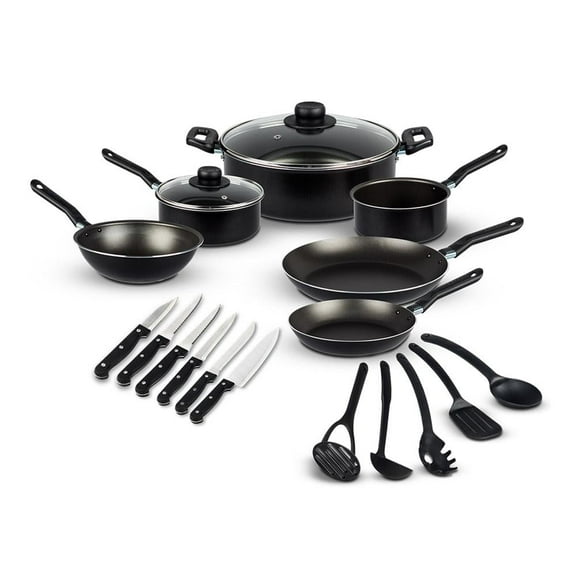 Batería de Cocina Ekco La Vasconia Classic 19 piezas color negra