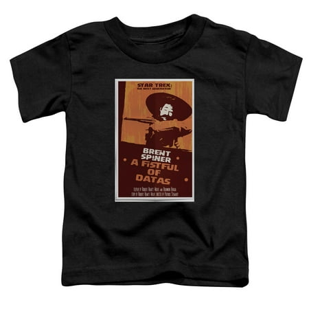 

Star Trek Tng Season 6 Episode 8 Toddler T-Shirt Black